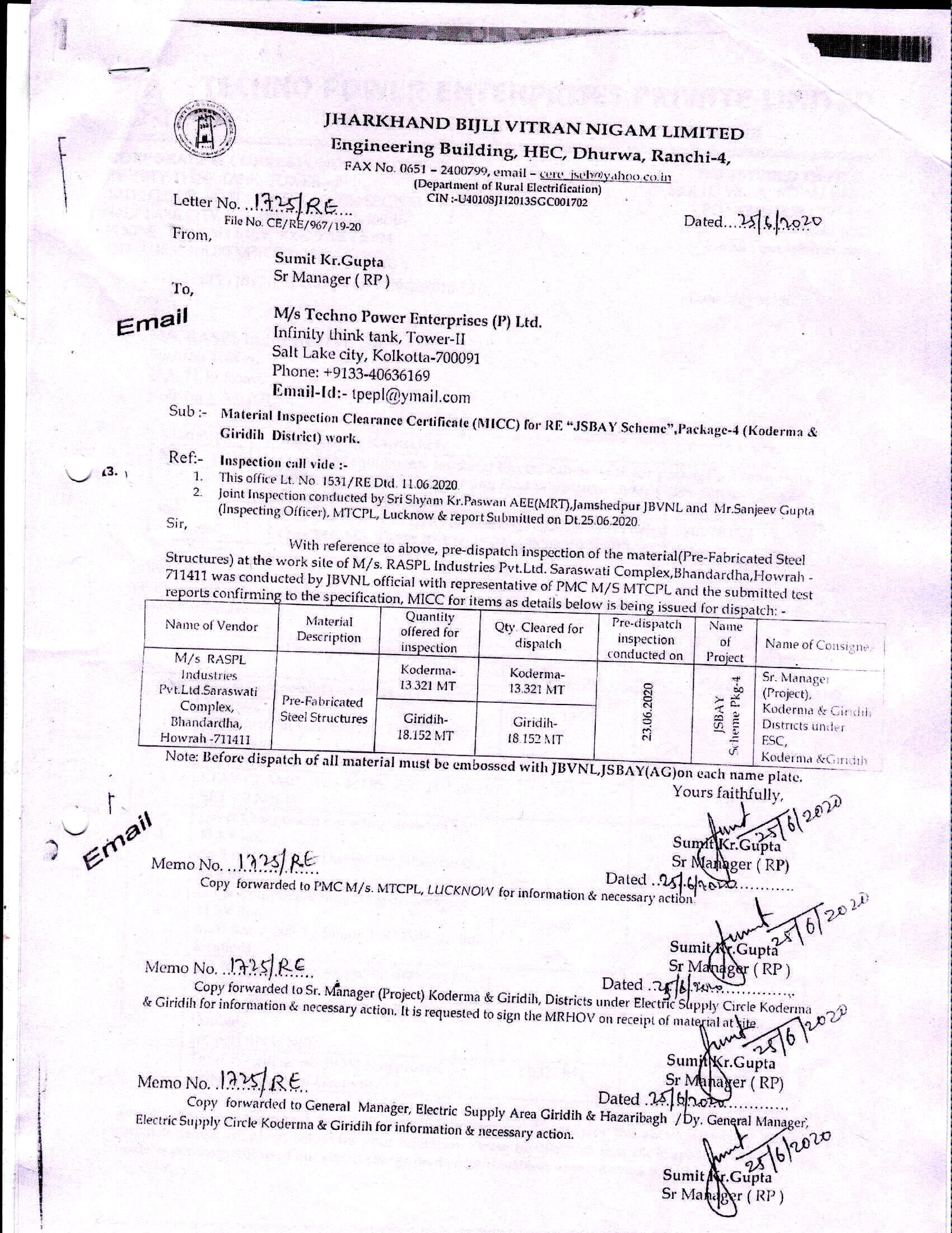 JHARKHAND BIJLI